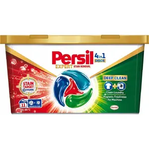 Persil Discs Expert 4 in 1 Stain Laundry Capsules 11 pcs