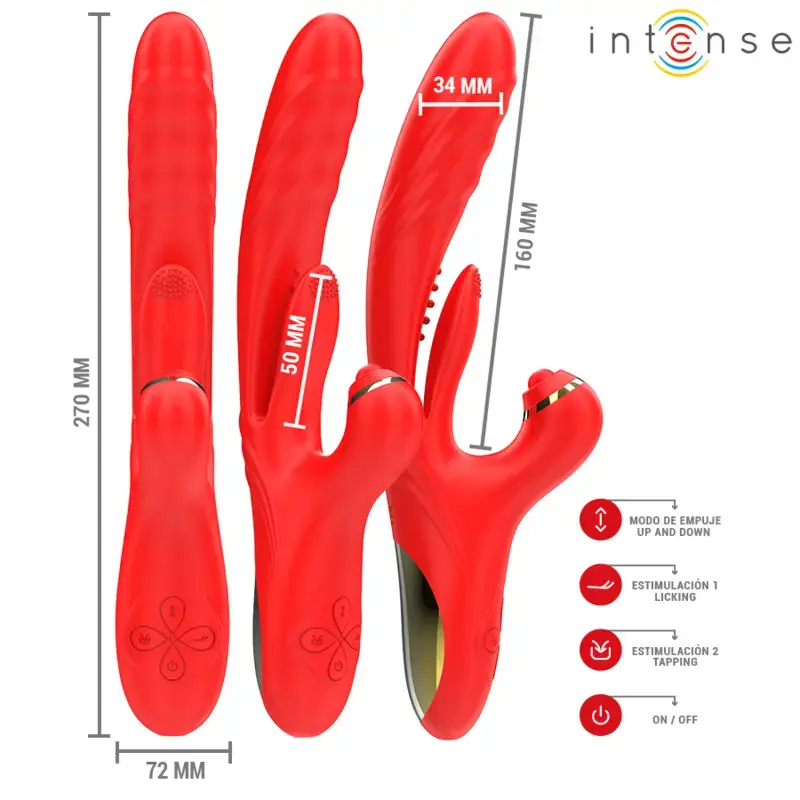 Vibrator INTENSE ROSALIA MULTIFUNCTION VIBRATOR Photo 3