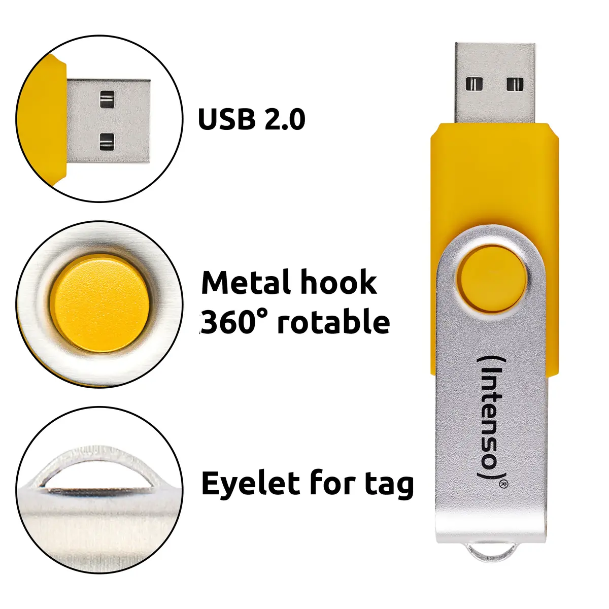 INTENSO Office Line USB zibatmiņas 5×64 GB Photo 2