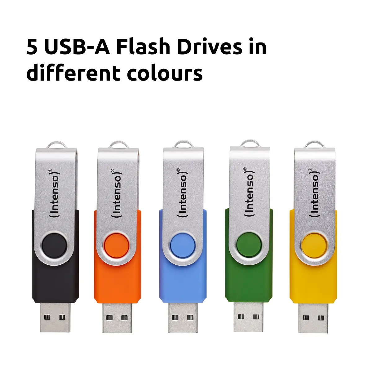 INTENSO Office Line USB zibatmiņas 5×64 GB Photo 3
