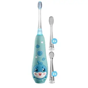 Sonic toothbrush Concept KIDO SMILE ZK3020 for children 1–5 yrs, 2 modes, IPX7 waterproof, rechargeable 260 mAh, 4 brush heads