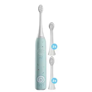 Sonic toothbrush Concept KIDO SMILE ZK6020 for children, 3 modes, IPX7 waterproof, 600 mAh rechargeable, 4 brush heads