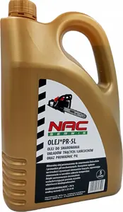 Chain and Guide Oil NAC 5L (for chainsaws and chain-driven tools) 5 L