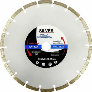 Алмазный сегментный диск Silver 350×25,4 мм для бетона