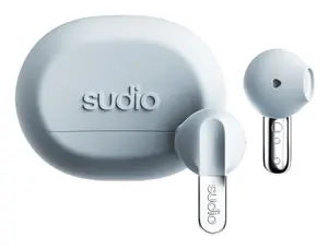 Bezvadu austiņas Sudio N3 Blue Bluetooth 5.0 ar trokšņu slāpēšanu