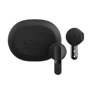 Беспроводные наушники Sudio N3 Bluetooth On-ear Onyx Black с микрофоном 12мм драйвер Bluetooth 5.4 USB Type-C