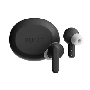 Bezvadu austiņas Sudio A3 Pro Black — aktīvā trokšņu slāpēšana, Bluetooth 5.0