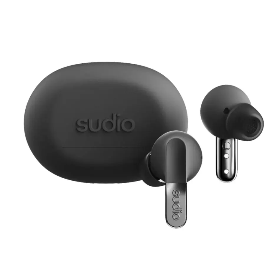 Sudio N3 Pro Wireless Earbuds - Titanium Black Photo 8