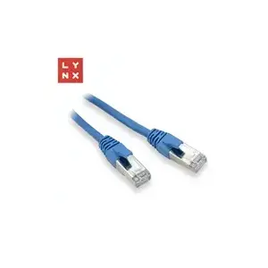 FTP patch cable LYNX CS LX-FTP5E-030-BLUE 3 m Cat5e CCA