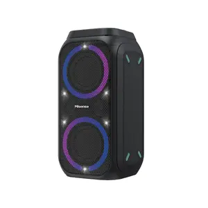 Portable party speaker HISENSE Party Rocker 160 — 160 W RMS, 2.0 channels, IPX4, black, 6.3 kg
