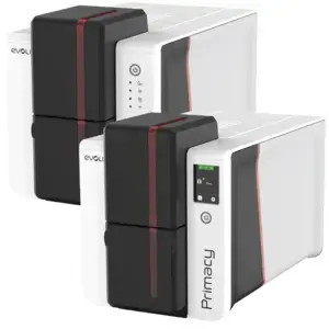 Card printer Evolis Primacy 2 Single Sided 300 dpi USB Ethernet — direct-to-card ID and access cards