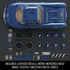 MATTEL Hot Wheels Brick Shop Mercedes‑Benz 300 SL — 1600 дет. Photo 10
