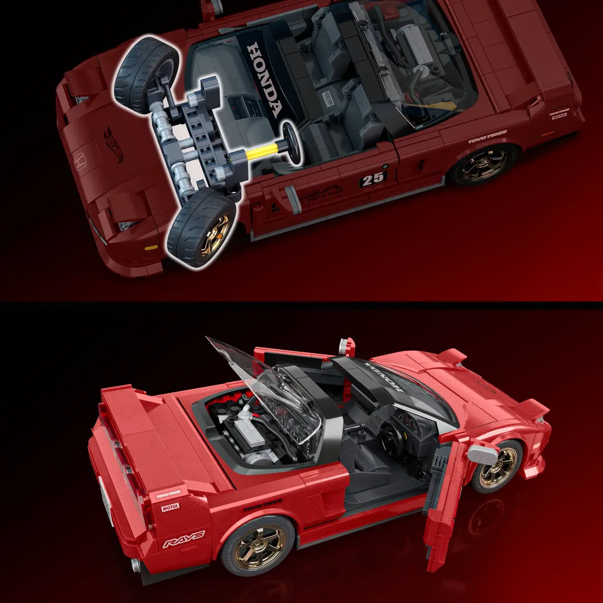 MATTEL Brick Shop Hot Wheels ’90 Acura NSX JFT17 Photo 3