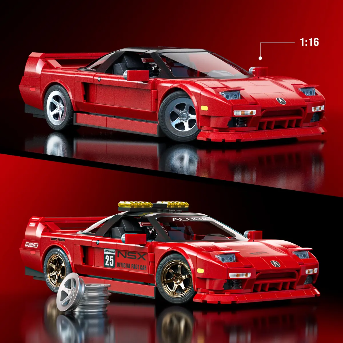 MATTEL Brick Shop Hot Wheels ’90 Acura NSX JFT17 Photo 6
