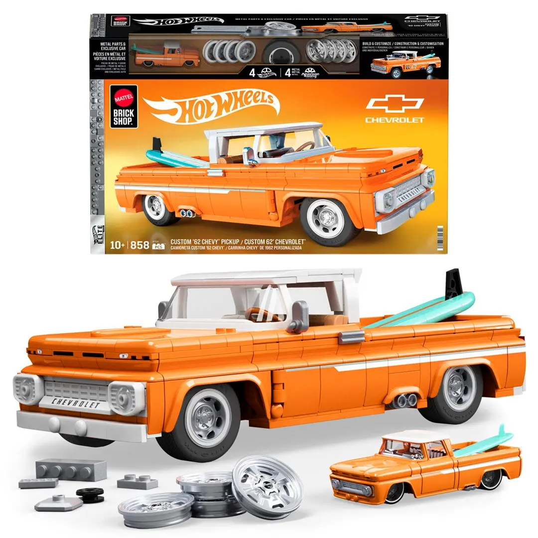 Mattel Brick Shop Hot Wheels Custom ’62 Chevy Pickup Photo 11