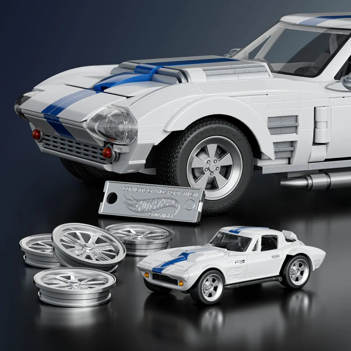 Конструктор Mattel Hot Wheels Corvette JGR31 Photo 5