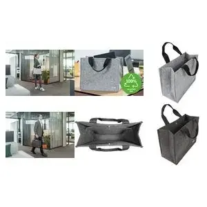 Notebook bag Sigel BA430 for 15.4-inch laptops, light grey, padded compartment