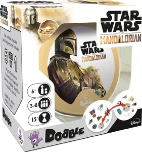Kāršu spēle Rebel Dobble Star Wars: Mandalorian — spēle uz reakciju un uztveri