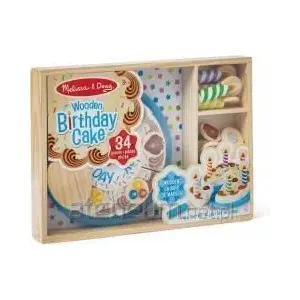Toy cake set spinmaster SPIN Mellisa_Doug Cake birth play food set, model 21112186000
