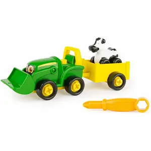 Plush toy TOMY John Deere Build a Friend Johnne 47209/4 — soft tractor-themed stuffed character