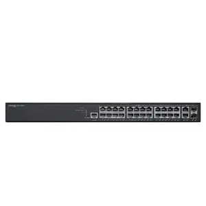 Managed L2 Gigabit Ethernet Switch GS-2426P Power over Ethernet 1U Black