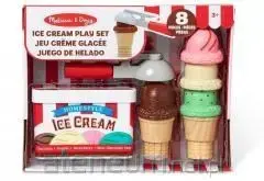 Toy Ice Cream Parlour playset SPINMASTER Mellisa_Doug 6074871, pretend play set