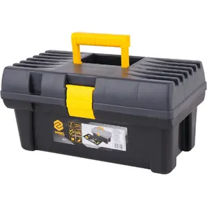 Tool box Vorel 78800 plastic with removable tray and side handles