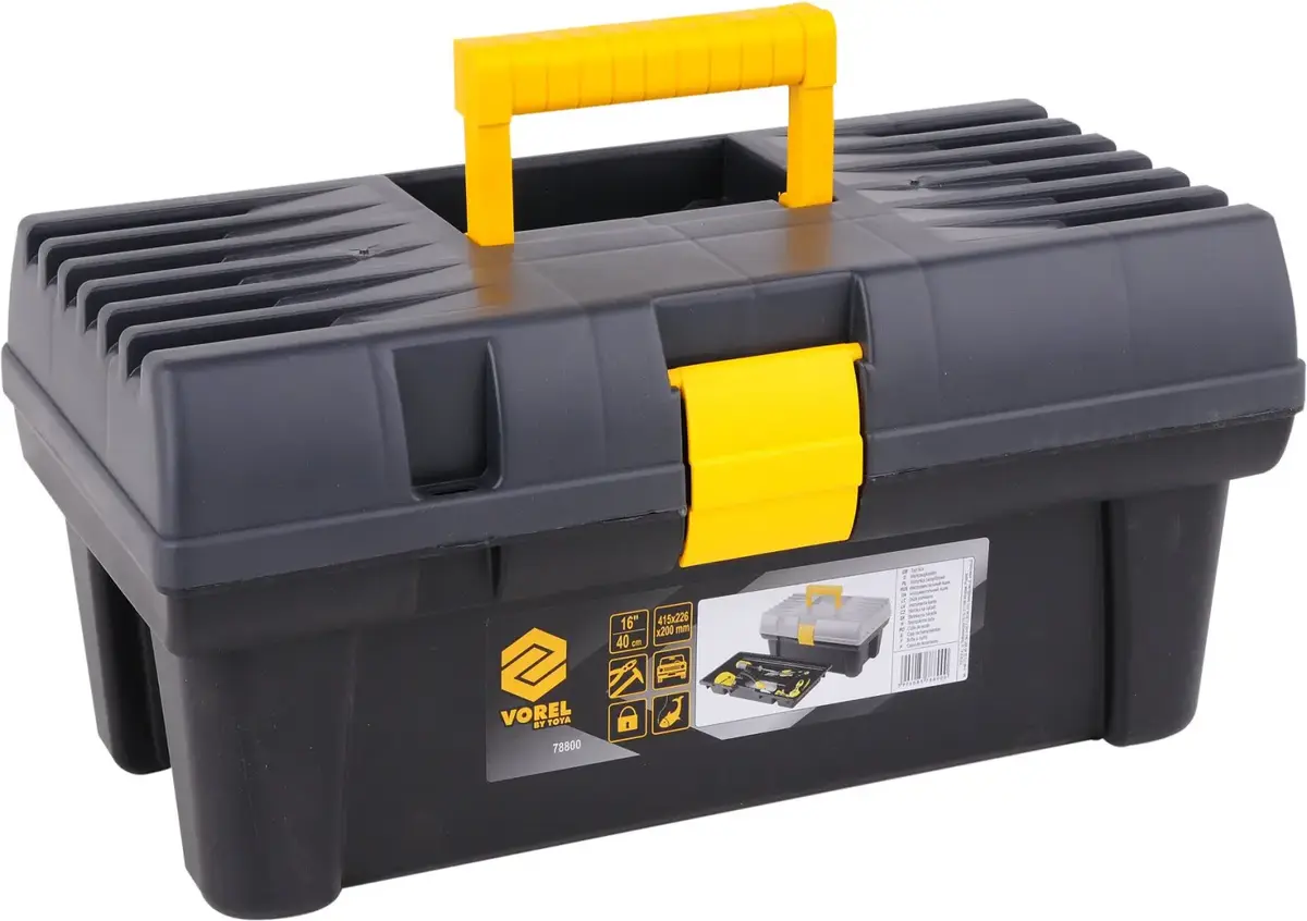 Instrumentu kaste Vorel 78800 plastmasa Photo 2