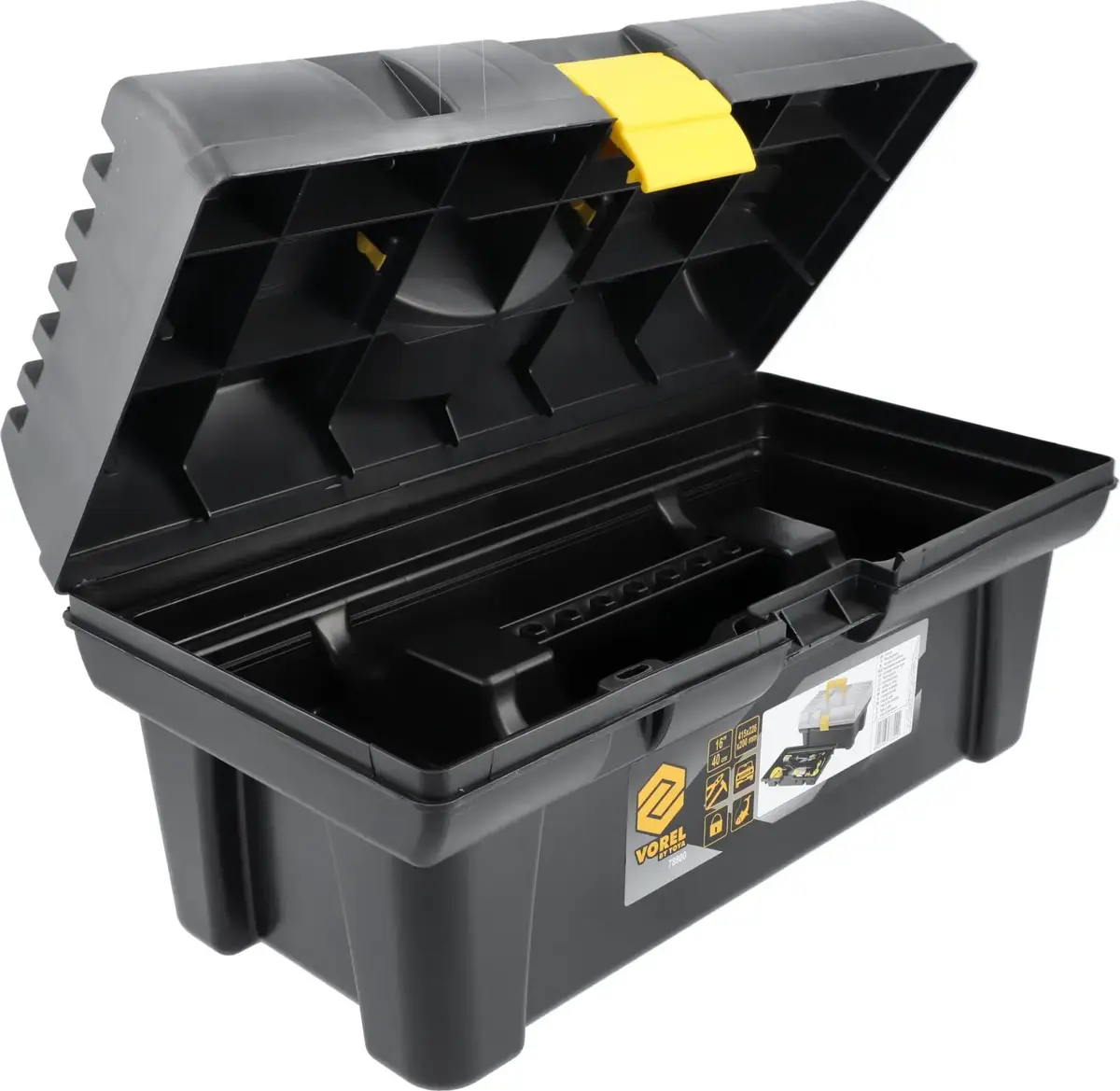 Instrumentu kaste Vorel 78800 plastmasa Photo 3