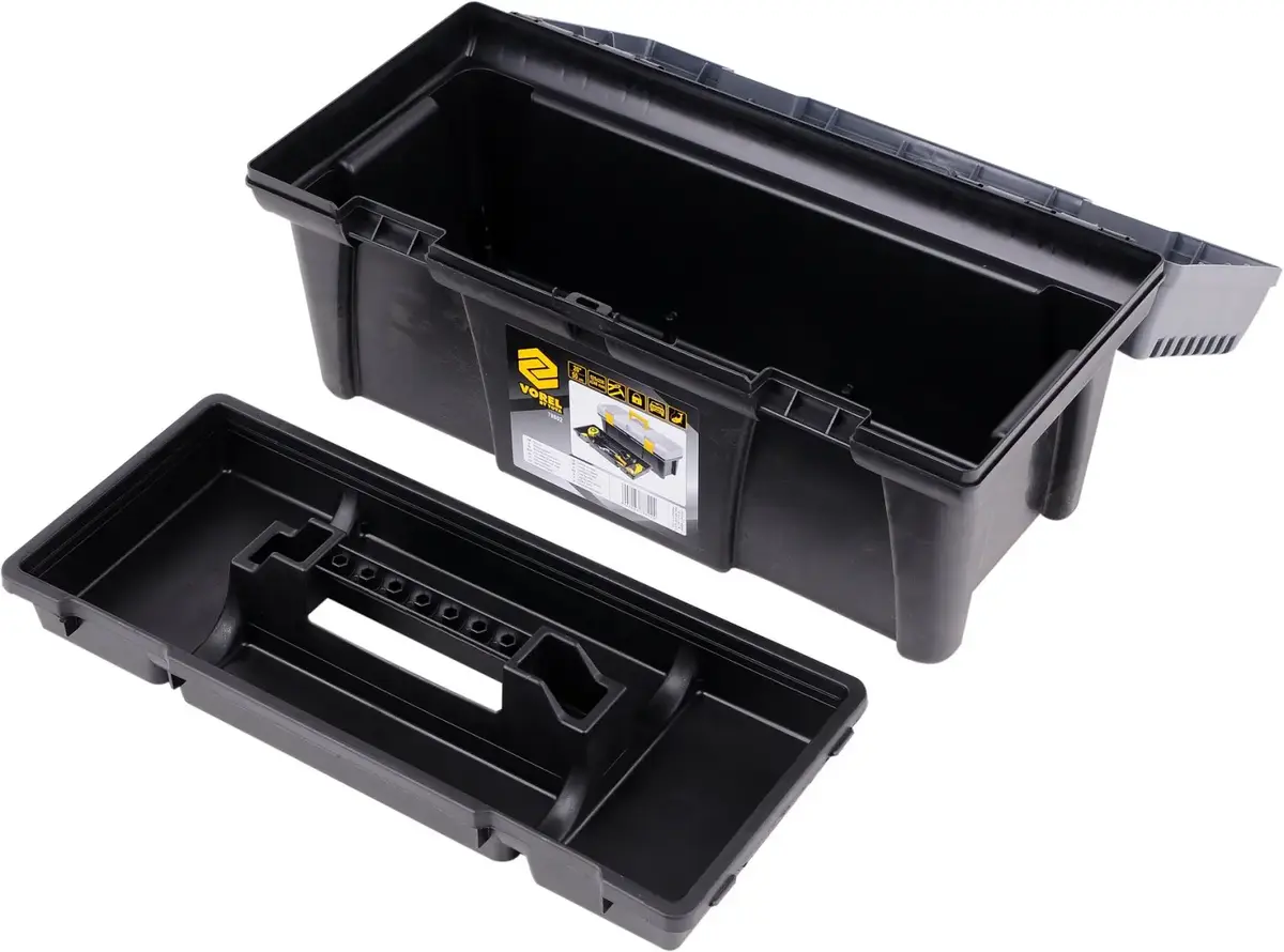 Tool box Vorel 78802 plastic with removable tray Photo 5