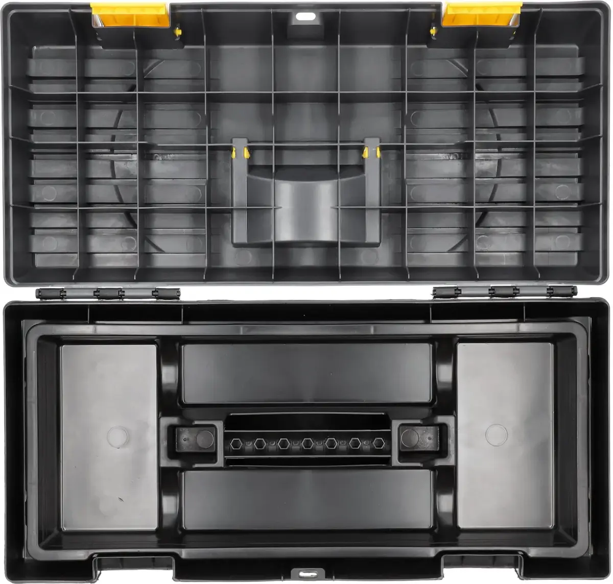 Tool box Vorel 78802 plastic with removable tray Photo 6