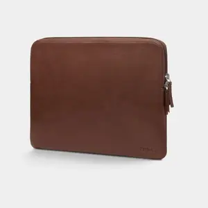 Sleeve Trunk 14" MacBook Pro TR-LEAALSPRO14-BRW leather material protective sleeve, fits 14-inch MacBook Pro