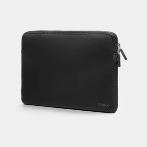 Trunk 15" MacBook Air Sleeve - neoprēna melns somas pārvalks 38.1 cm klēpjdatoriem