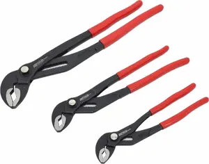 Набор регулируемых плоскогубцев AWTools, 3 шт — 10", 12", 16"