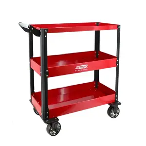 Workshop trolley AWTools 1005466 metal 3 levels load capacity 150 kg