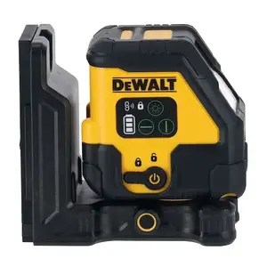 Line level DeWalt DCLE14201RB-XJ — 30 m range, 3 mm/m accuracy, red beam, IP65, battery-powered