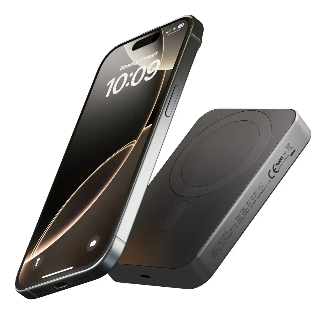 Portable Power Bank ZENS Slim Qi2 Magnetic ZEPP10B/00 Photo 4