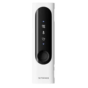 Цифровой термометр для тела Withings SCT02-02-ALL-INT с контактным ректальным датчиком, черно-белый