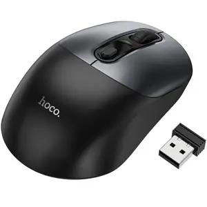 Wireless mouse HOCO GM28 — 1600 DPI, black
