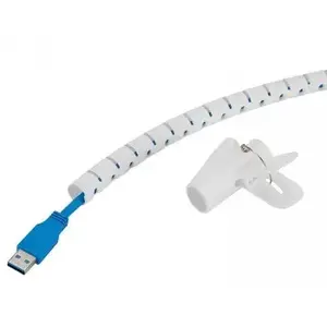 Cable wrap Neomounts ADS06-140WH Ø15 mm white for multiple cables