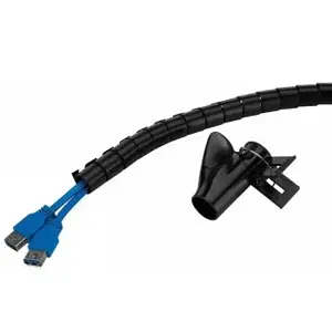 Cable wrap Neomounts ADS06-141BL Ø20 mm Black for cable management