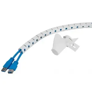 Cable wrap Neomounts ADS06-141WH, cable management sleeve Ø20 mm, white