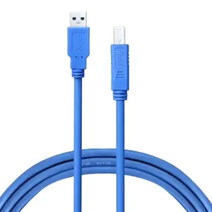 Кабель USB 2.0 для принтера HQ PS-M-PRC-BLU 1.0 м, синий