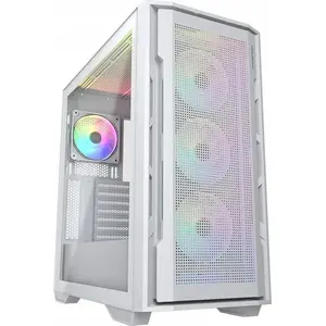 Computer case Cougar Uniface RGB, ATX, White