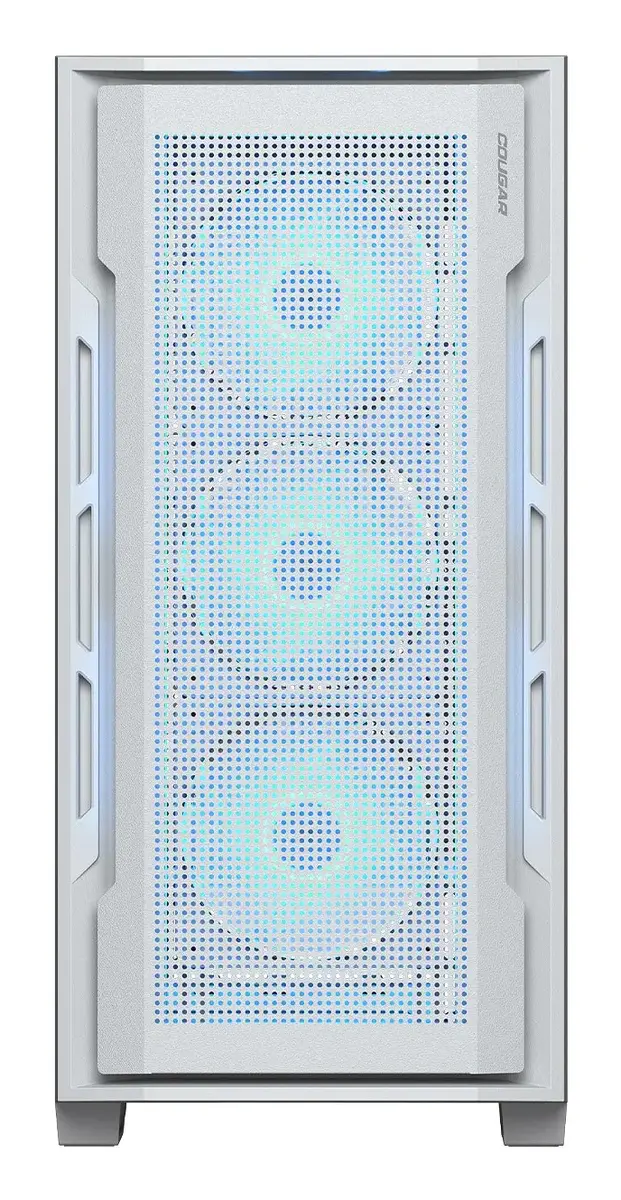 COUGAR CGR-5C78W-RGB Midi Tower PC Case White Photo 2