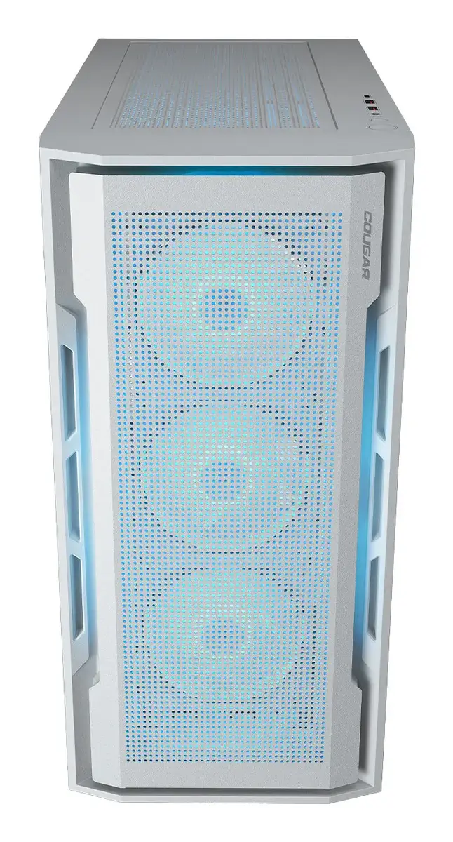 COUGAR CGR-5C78W-RGB Midi Tower PC Case White Photo 3