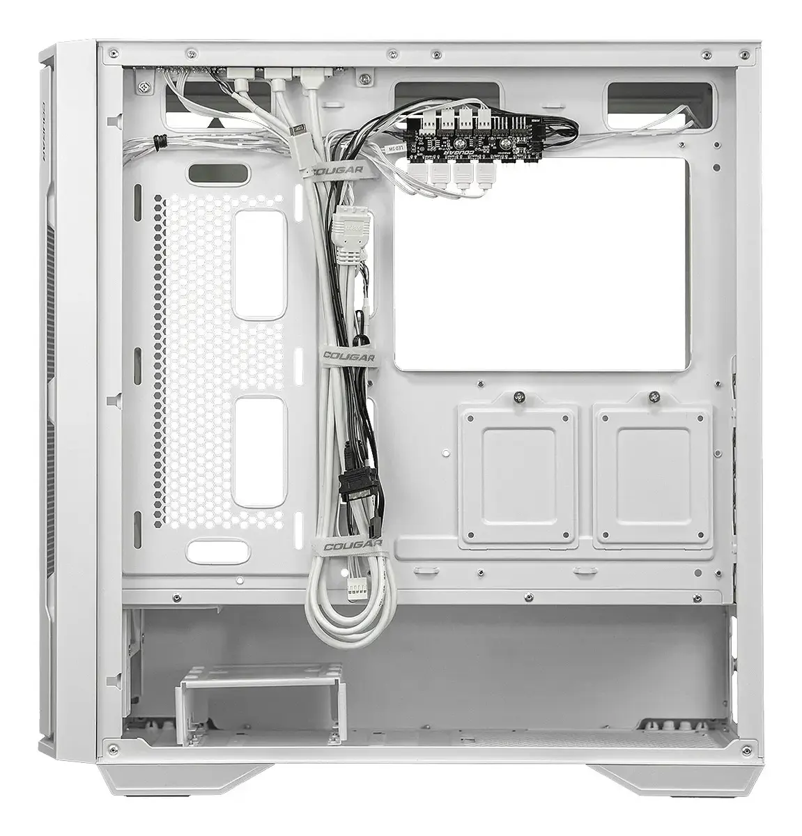 COUGAR CGR-5C78W-RGB Midi Tower PC Case White Photo 8