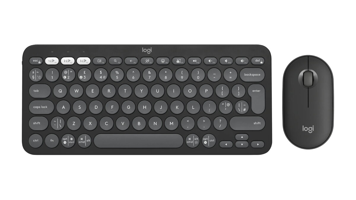 Logitech Pebble 2 Combo Bezvadu tastatūras