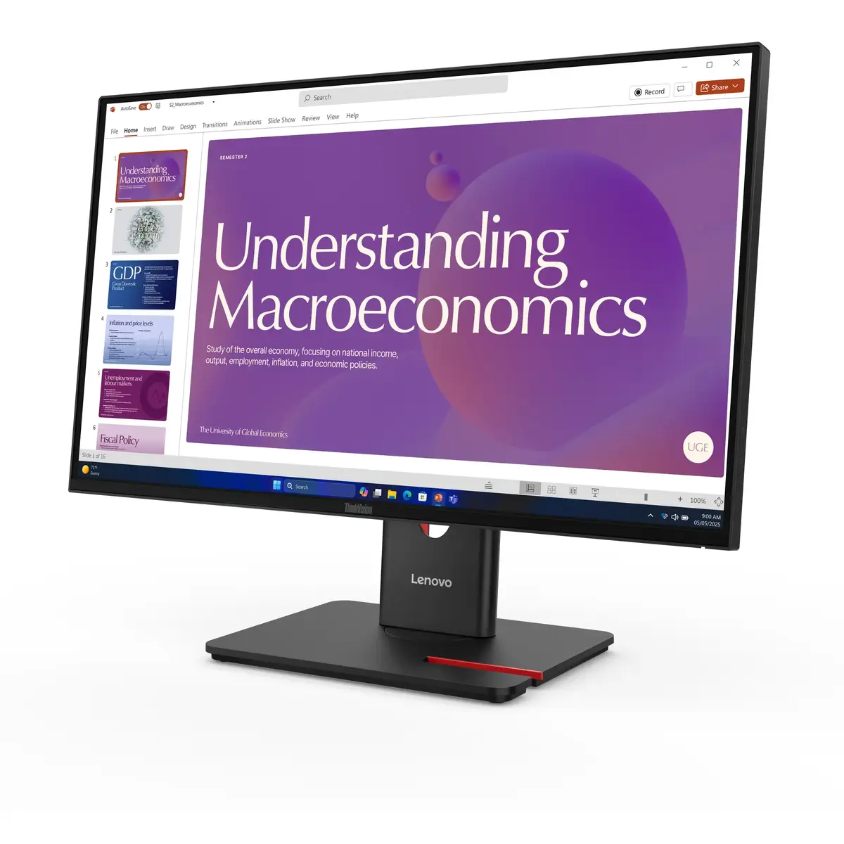 Monitors Lenovo ThinkVision T24D-40 Photo 2