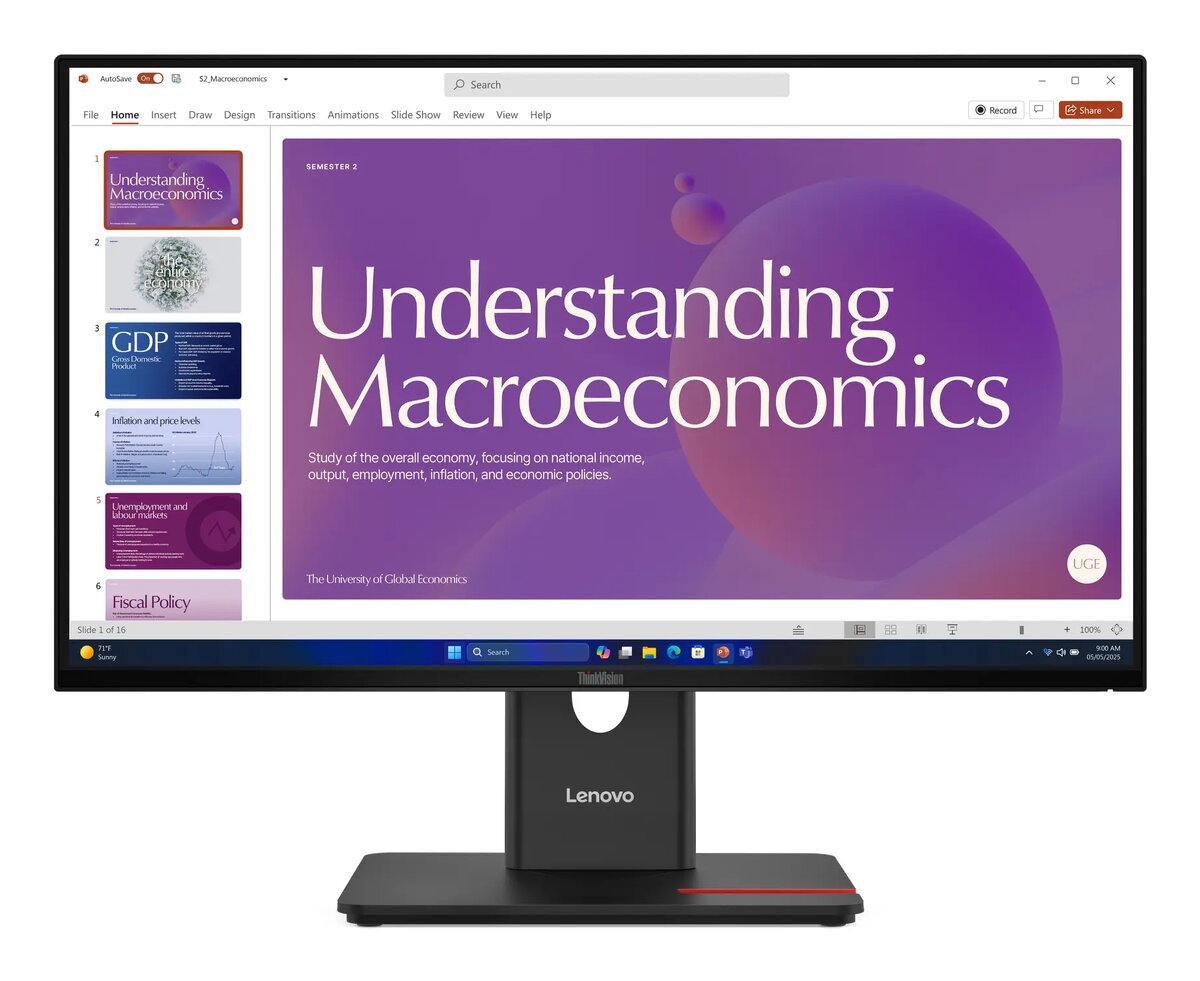 Lenovo ThinkVision T24D-40 Monitors 23.8&quot